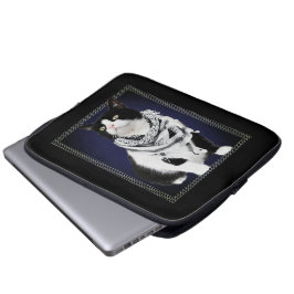 Funda Para Portátil Kufiya palestino tradicional lleva gato