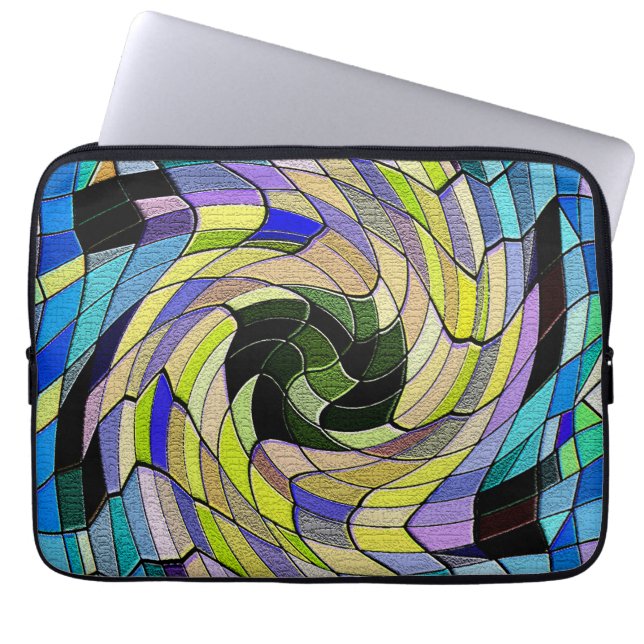 Funda Para Portátil La abuela es Quilt..... (Frente)