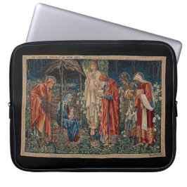 Funda Para Portátil La adoración del Magi (por Edward Burne-Jones)