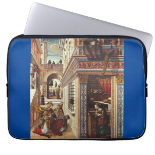Funda Para Portátil La Anunciación, con San Emidius