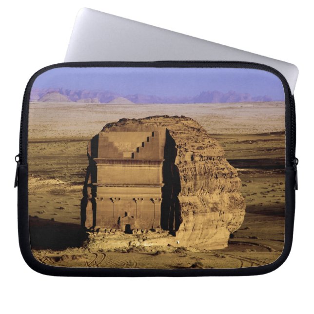 Funda Para Portátil La Arabia Saudita, sitio de Madain Saleh, antiguo (Frente)