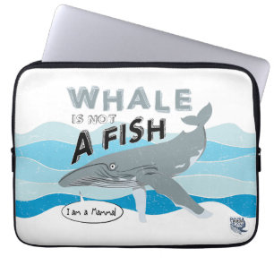 Funda Para Portátil La ballena no es pescado