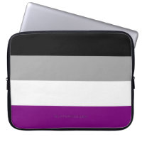La bandera del orgullo asexual de SlipperyJoe haci