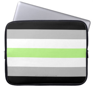 Funda Para Portátil La bandera del orgullo de género de SlipperyJoe ob