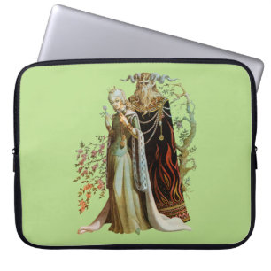 Funda Para Portátil La Bella y la Bestia
