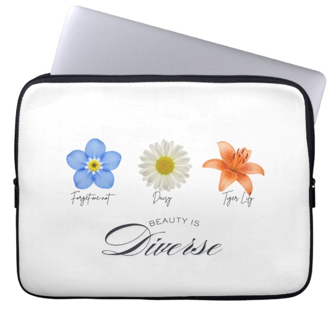 Funda Para Portátil La belleza es diversa (Frente)