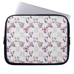 Funda Para Portátil La belleza viene del modelo interior