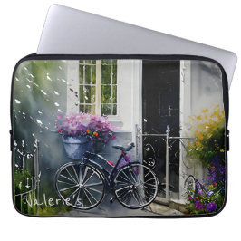 Funda Para Portátil La bicicleta de jardín