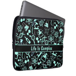 Funda Para Portátil la bioquímica azul acuática moderna es compleja