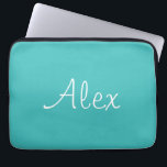Funda Para Portátil La Boca Allure Aqua<br><div class="desc">Esta elegante baraja de naipes de color acuático es perfecta para los amantes de los juegos. Le añadirá belleza a sus juegos de cartas. También es un personalizable hacerlo verdaderamente propio.</div>