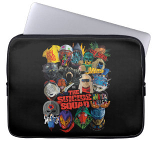 Funda Para Portátil La brigada suicida   Avatares estilizados