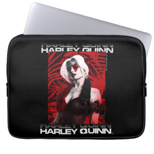 Funda Para Portátil La brigada suicida Retrato de Harley Quinn Red F