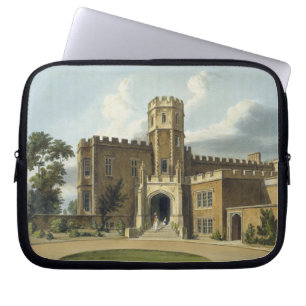 Funda Para Portátil La casa del amo principal, escuela del rugbi, de