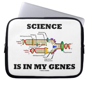 Funda Para Portátil La ciencia está en mis genes (la réplica de la