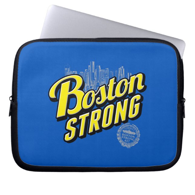 Funda Para Portátil La ciudad de Boston recuerda la decoración (Frente)
