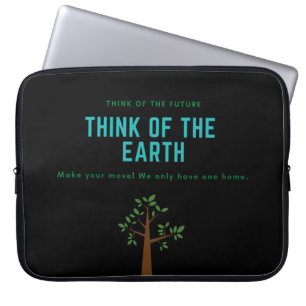 Funda Para Portátil La conciencia ambiental frena el cambio climático