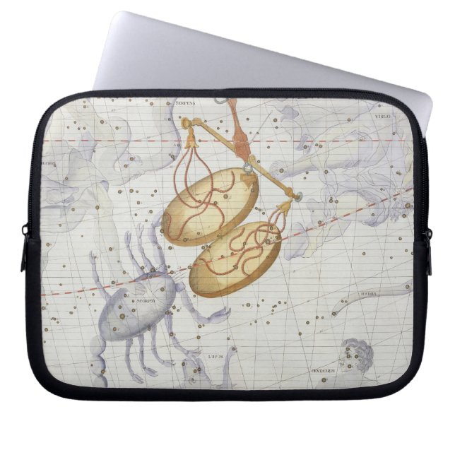 Funda Para Portátil La constelación de libra, platea 7 del 'atlas (Frente)