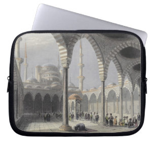 Funda Para Portátil La corte de la mezquita del sultán Achmet,
