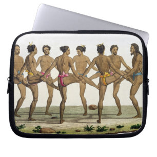 Funda Para Portátil La danza de los isleños de Caroline, platea 22 de