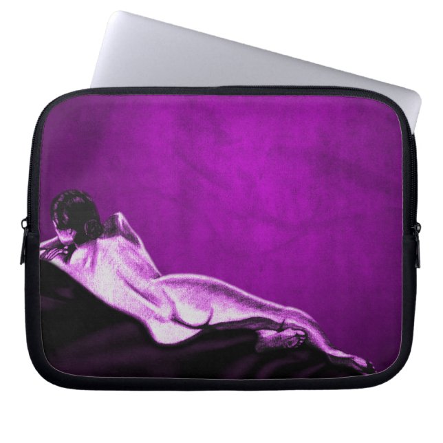 Funda Para Portátil La forma femenina (Frente)