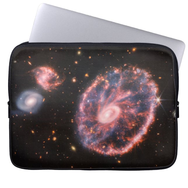 Funda Para Portátil La Galaxia Del Cartón Y Sus Galaxias Compañeras. (Frente)