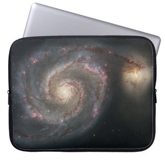 Funda Para Portátil La galaxia Whirlpool M51 y la compañera en el espa