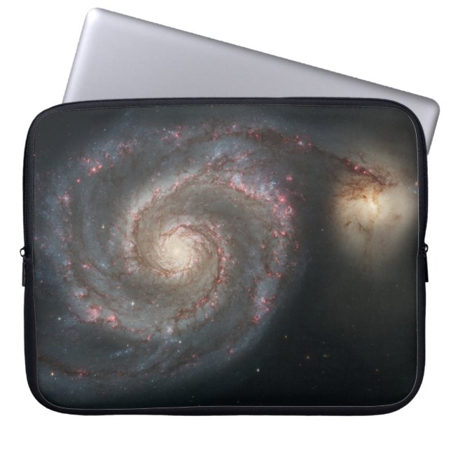 Funda Para Portátil La galaxia Whirlpool M51 y la compañera en el espa (Frente)