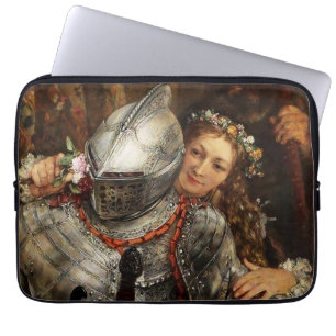 Funda Para Portátil La gallina ciega de Adolph Menzel