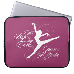 Funda Para Portátil La gracia es mi pincel (Baile)