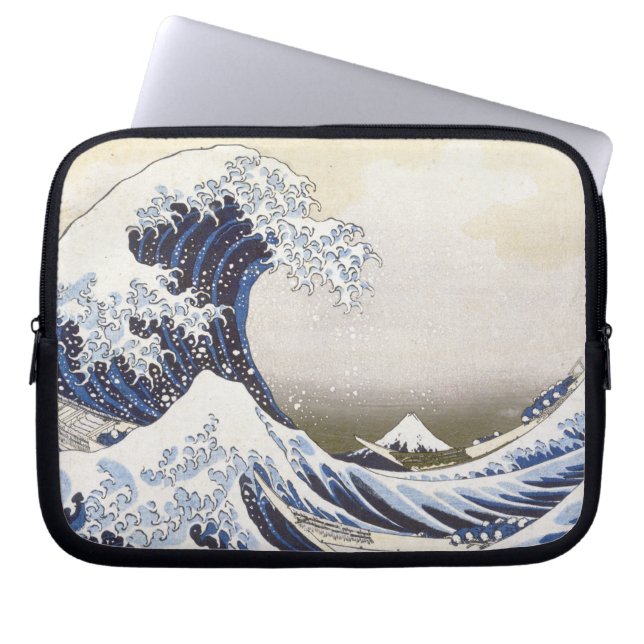 Funda Para Portátil La gran ola de Hokusai (Frente)