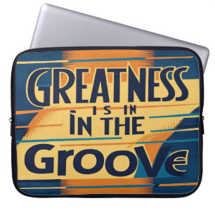Funda Para Portátil La grandeza está en la opción 3 de Groove
