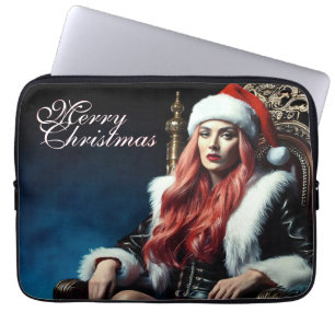 Funda Para Portátil La hermana más caliente de Santa - Merry Xmas 0312