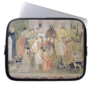 Funda Para Portátil La iglesia militante y triunfante, detalle, de t