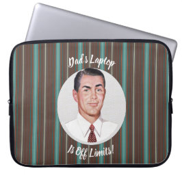 Funda Para Portátil ¡La laptop de papá está fuera de los límites!