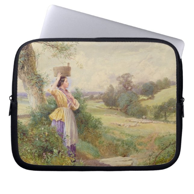 Funda Para Portátil La lechera, 1860 (Frente)