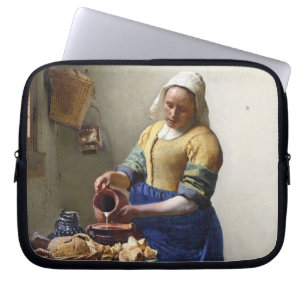 Funda Para Portátil La lechera, c.1658-60 (aceite en lona)