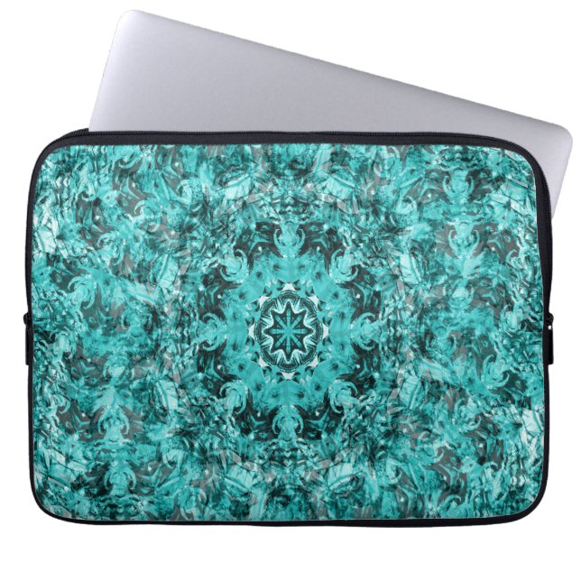 Funda Para Portátil La luz de la sirena... (Frente)