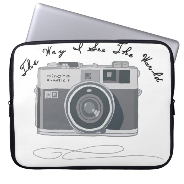 Funda Para Portátil La manera veo el mundo (Frente)