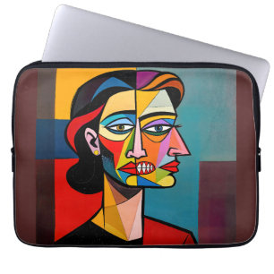 Funda Para Portátil La Máscara y el Monstruo - Retrato de un Engañador