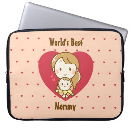 Funda Para Portátil La mejor mamá del mundo se burla del día de la mad