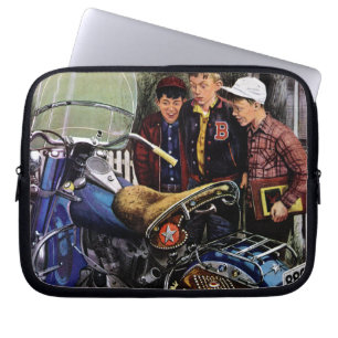Funda Para Portátil La motocicleta de Tex