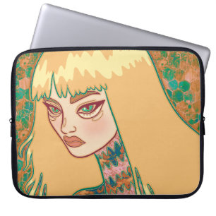 Funda Para Portátil La mujer gótica
