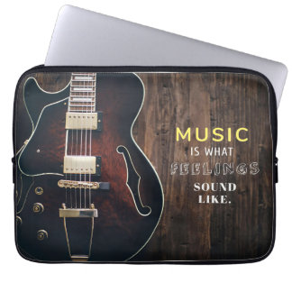Funda Para Portátil La música de arte musical se siente