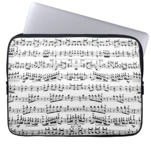 Funda Para Portátil La música del músico de la MOD observa la manga