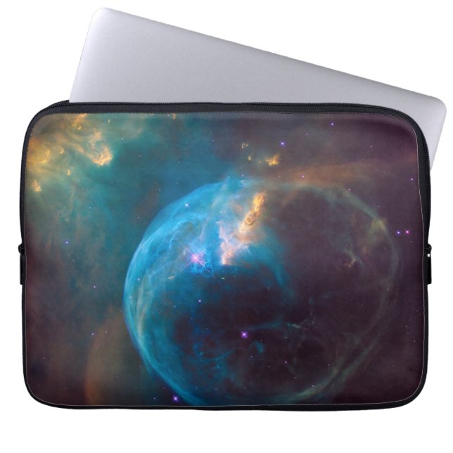 Funda Para Portátil La Nebulosa Burbuja, Ngc 7635. (Frente)