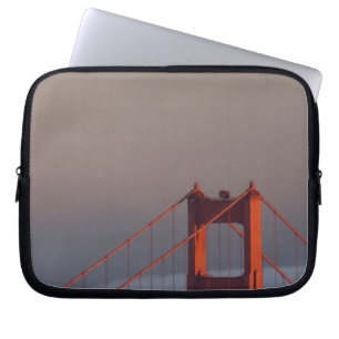 Funda Para Portátil La niebla atraviesa la bahía de San Francisco cubr