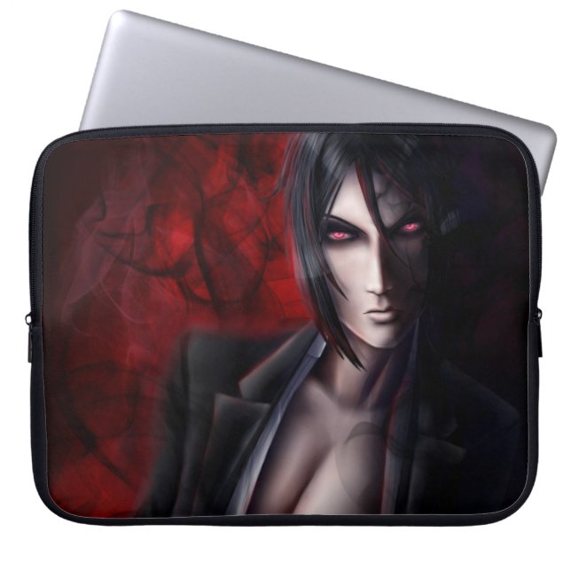 Funda Para Portátil La noche del diablo caído (Frente)