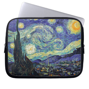 Funda Para Portátil La noche estrellada de Van Gogh