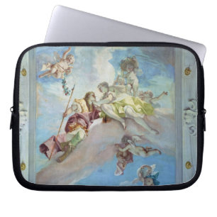 Funda Para Portátil La partida de Venus de Adonis, 1707-08 (fresco)