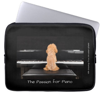 Funda Para Portátil La pasión para el piano